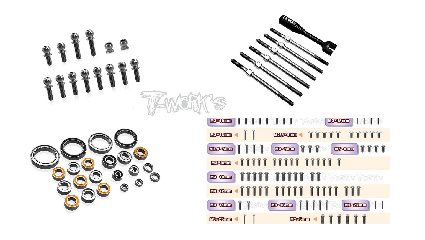 T-Work`s option parts for Xray XB2-2023